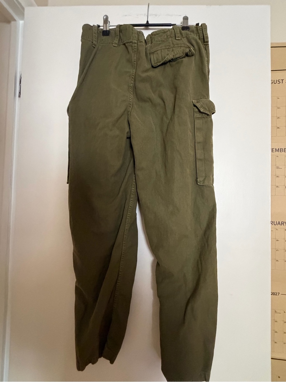 Nili Lotan Olive Utility Cargo Pants - Picture 5 of 5